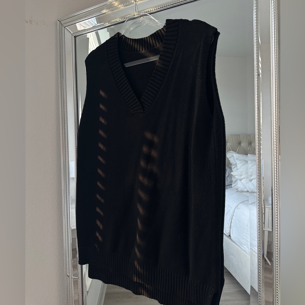 Oversized vest